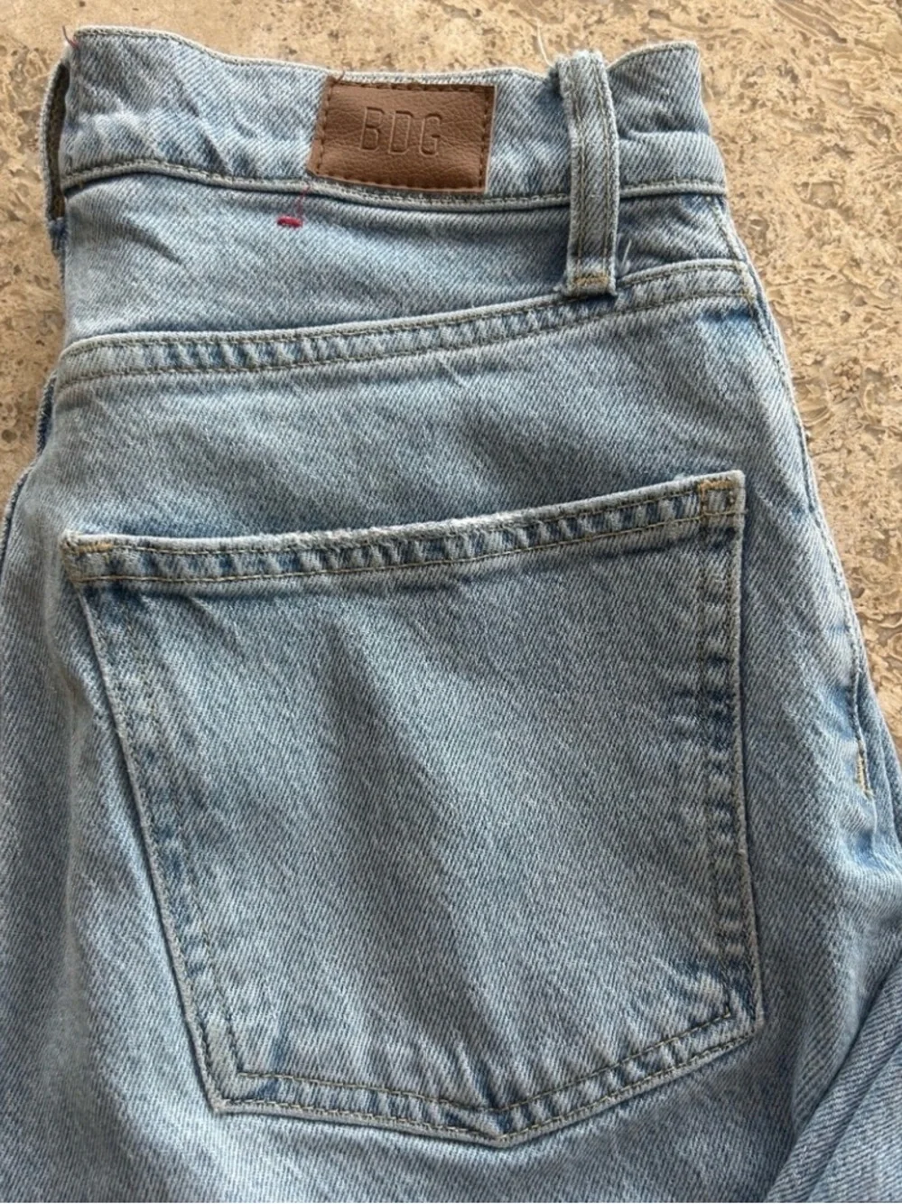 BDG High & Wide‎ Leg Jeans Size 27 Light Wash Denim
